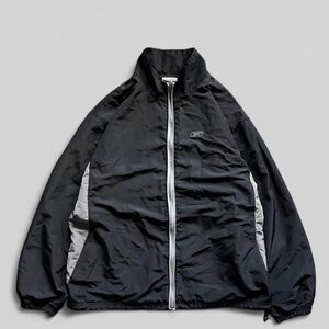 Vintage 90s-00s Reebok logo embroidered zip up windbreaker jacket long sleeve